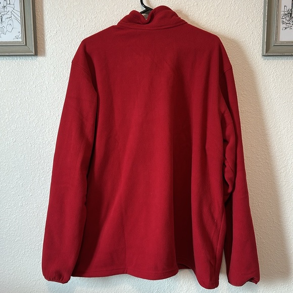 Columbia Fill Zip Fleece Jacket with Zippered Side and Chest Pockets Size XXL - Picture 6 of 12